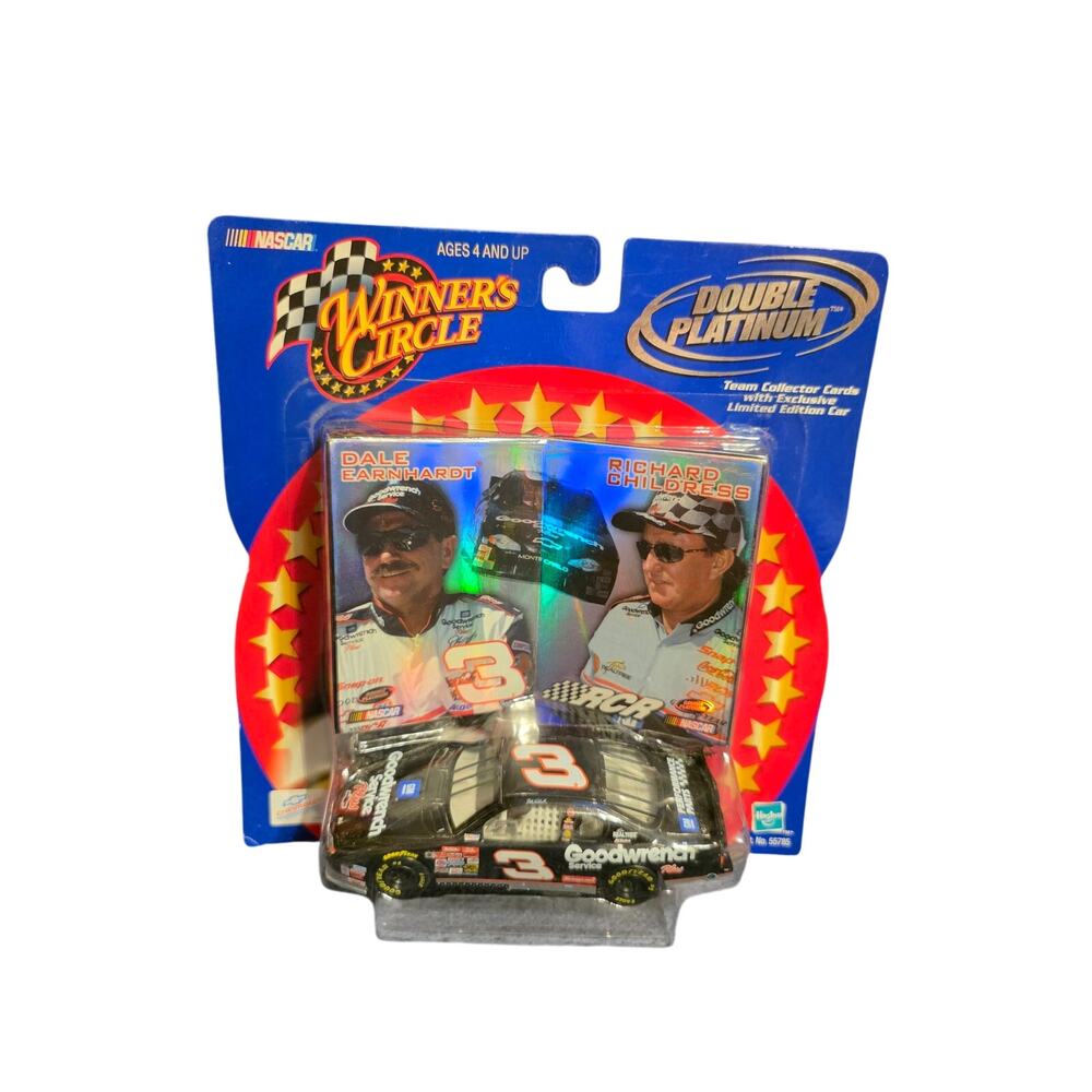 Dale Earnhardt #3 Goodwrench & Richard Childress Double Platinum 1:43 Cards